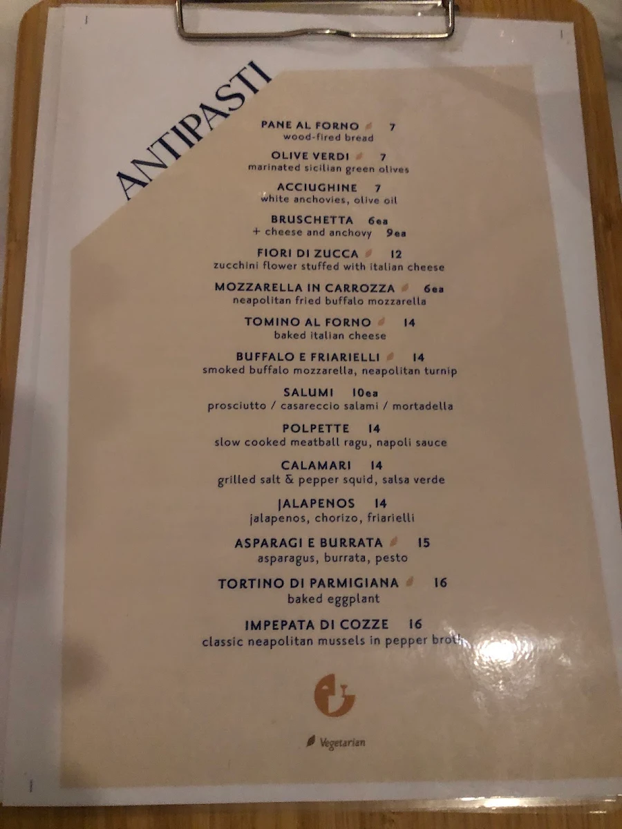 Menu, Don Giovanni Pizza Bar - Pizza Restaurant - Pizza Shop