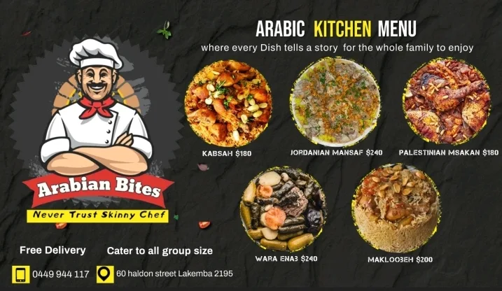 Menu, Pizzaland lakemba