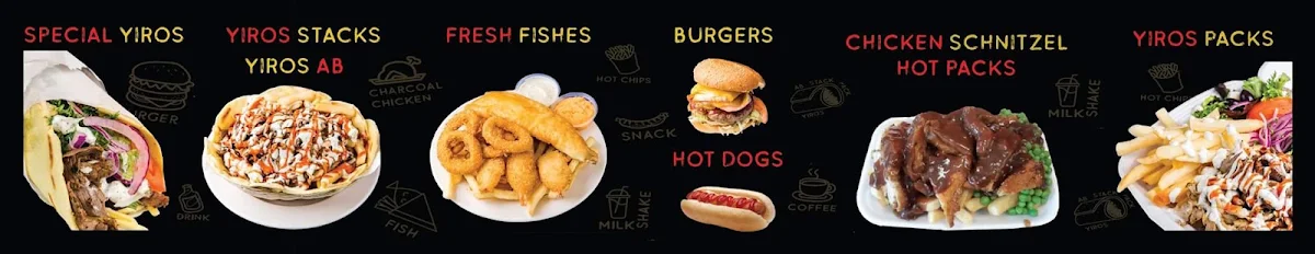 Menu, Yiros n More