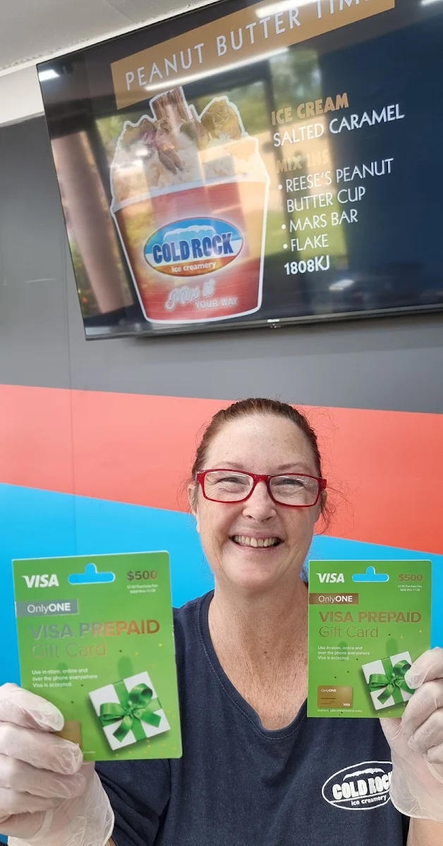 Menu, Cold Rock Ice Creamery Airlie Beach