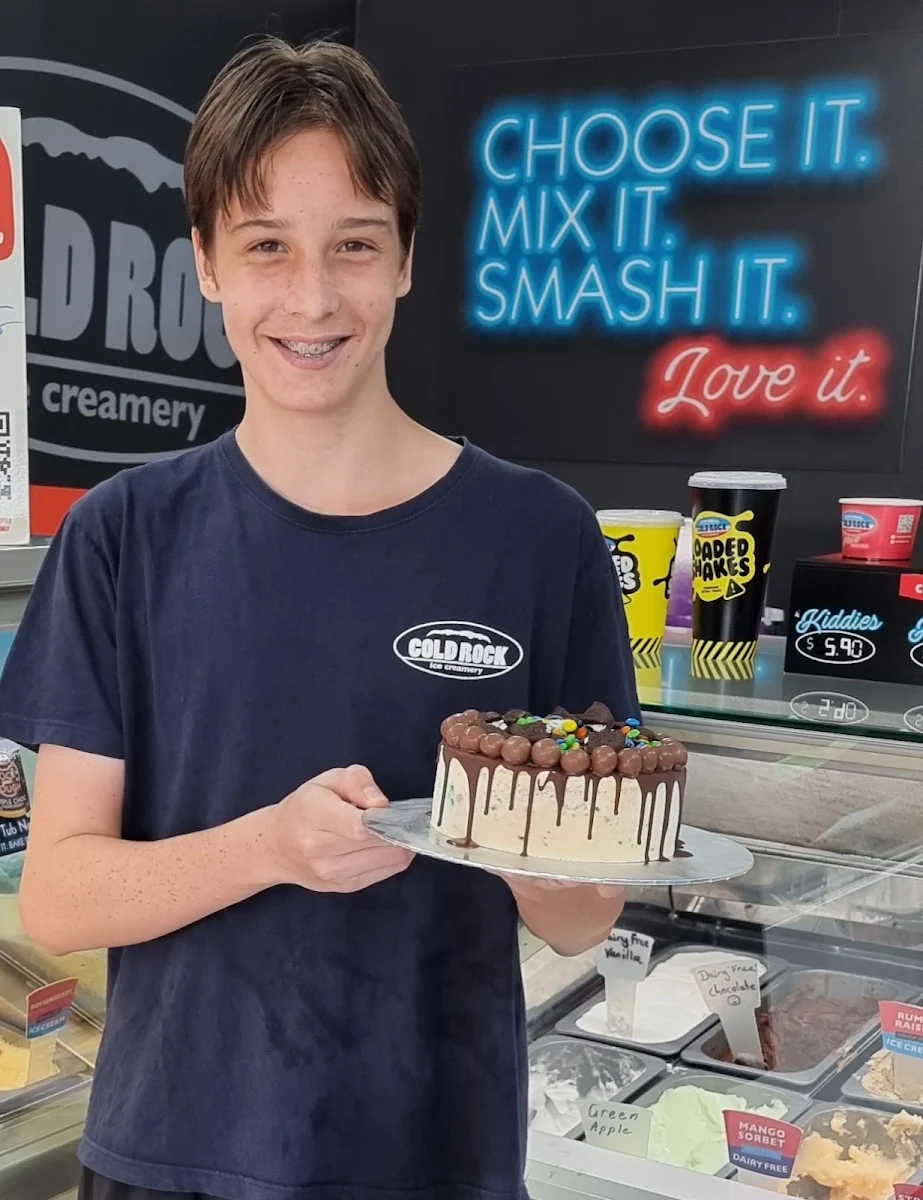 Menu, Cold Rock Ice Creamery Airlie Beach
