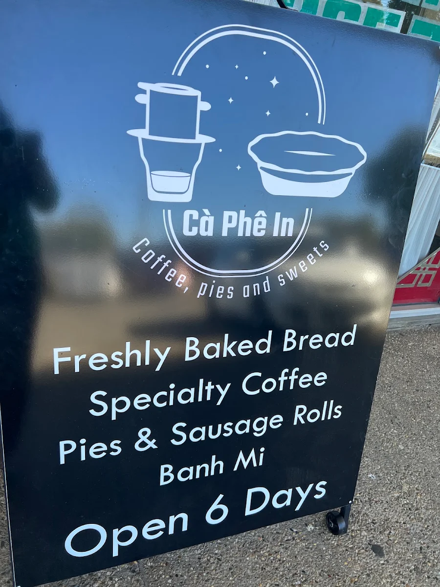 Menu, Ca Phe In