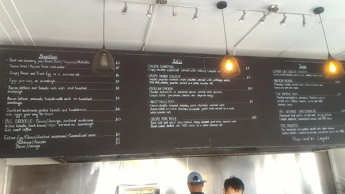 Menu, Mr Toast Cafe