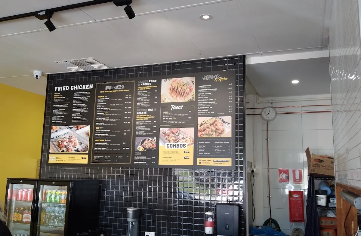 Menu, Chimek Applecross