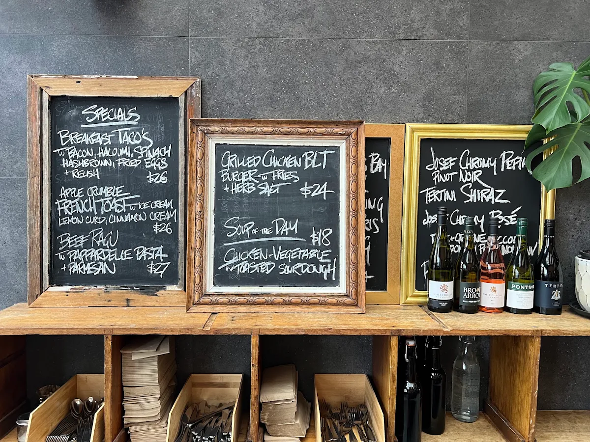 Menu, Thirty Three Cups