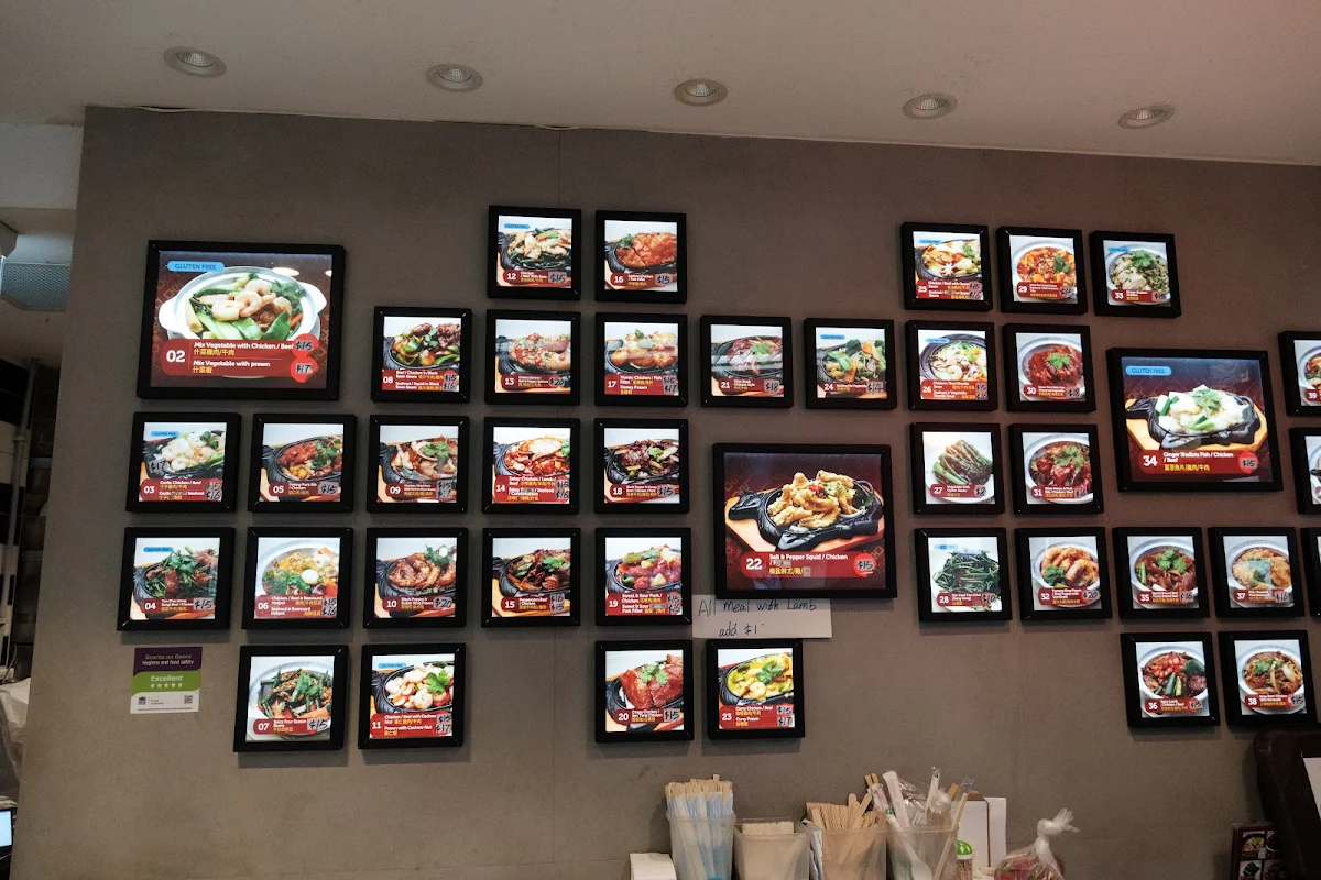 Menu, Good Choice Sizzling & Hotpot