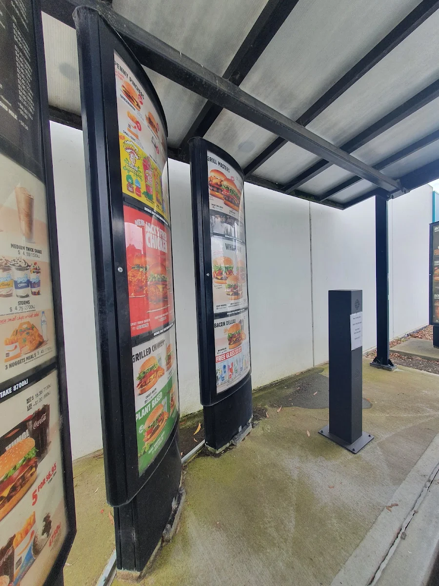 Menu, Hungry Jack's Burgers Longwarry West