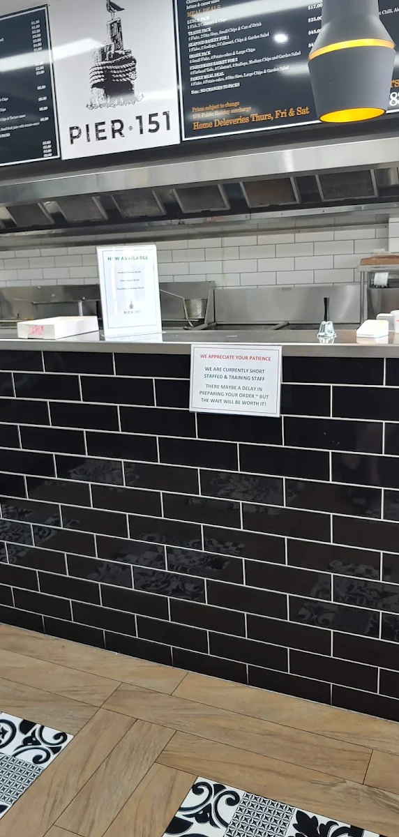 Menu, Pier151