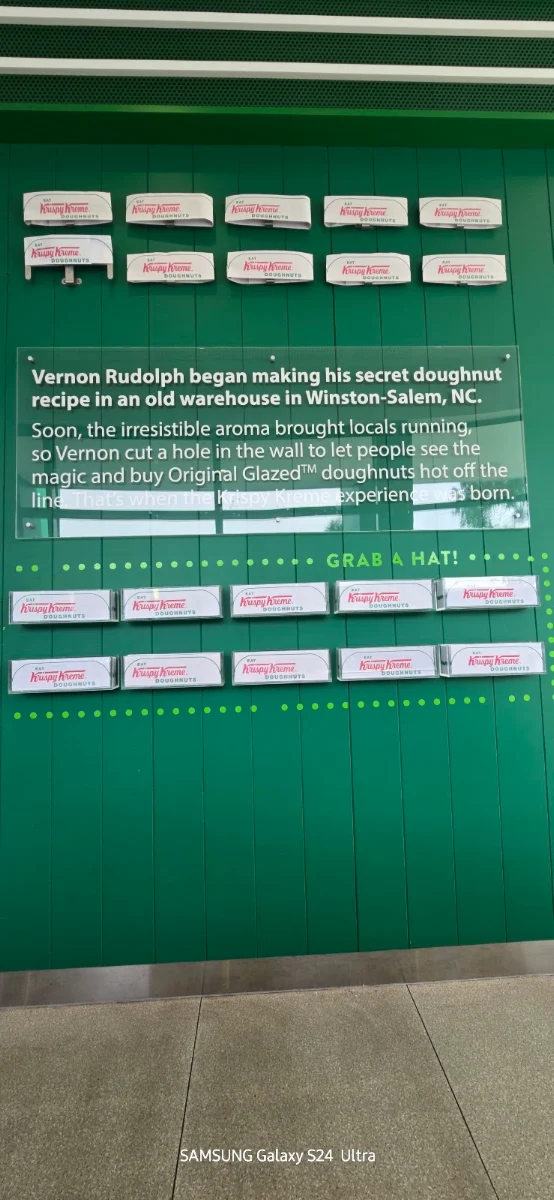 Menu, Krispy Kreme Highpoint Shopping Centre