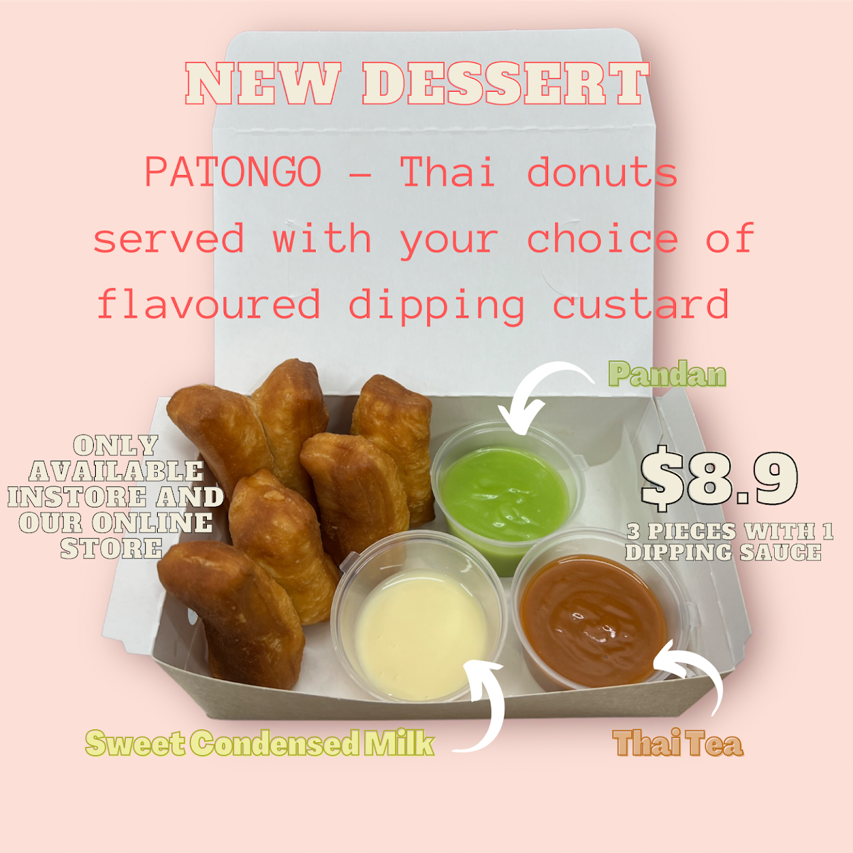 Menu, Tanya's Kitchen Co