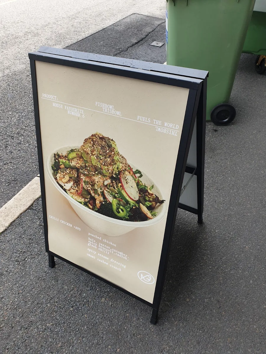 Menu, FISHBOWL - Camberwell
