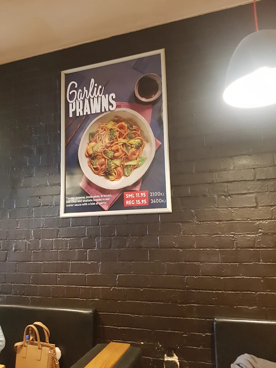 Menu, Noodle Box Ballarat