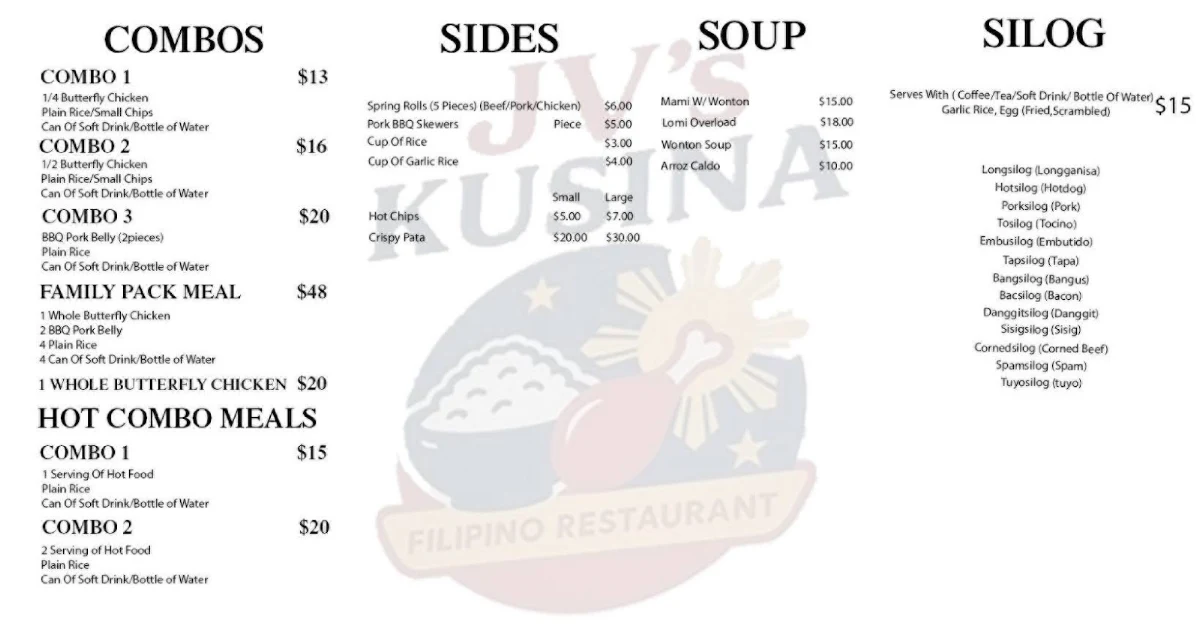 Menu photo 1