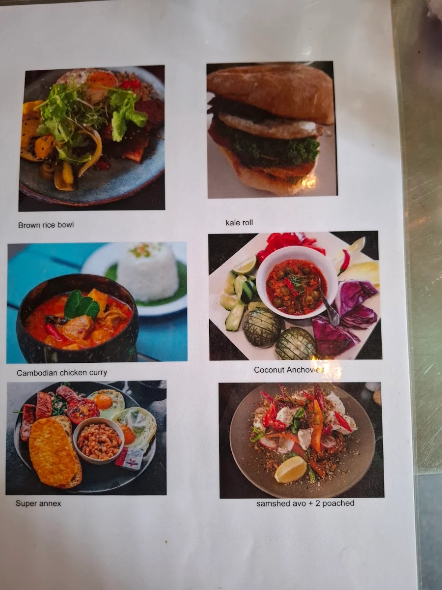 Menu, In The Annex