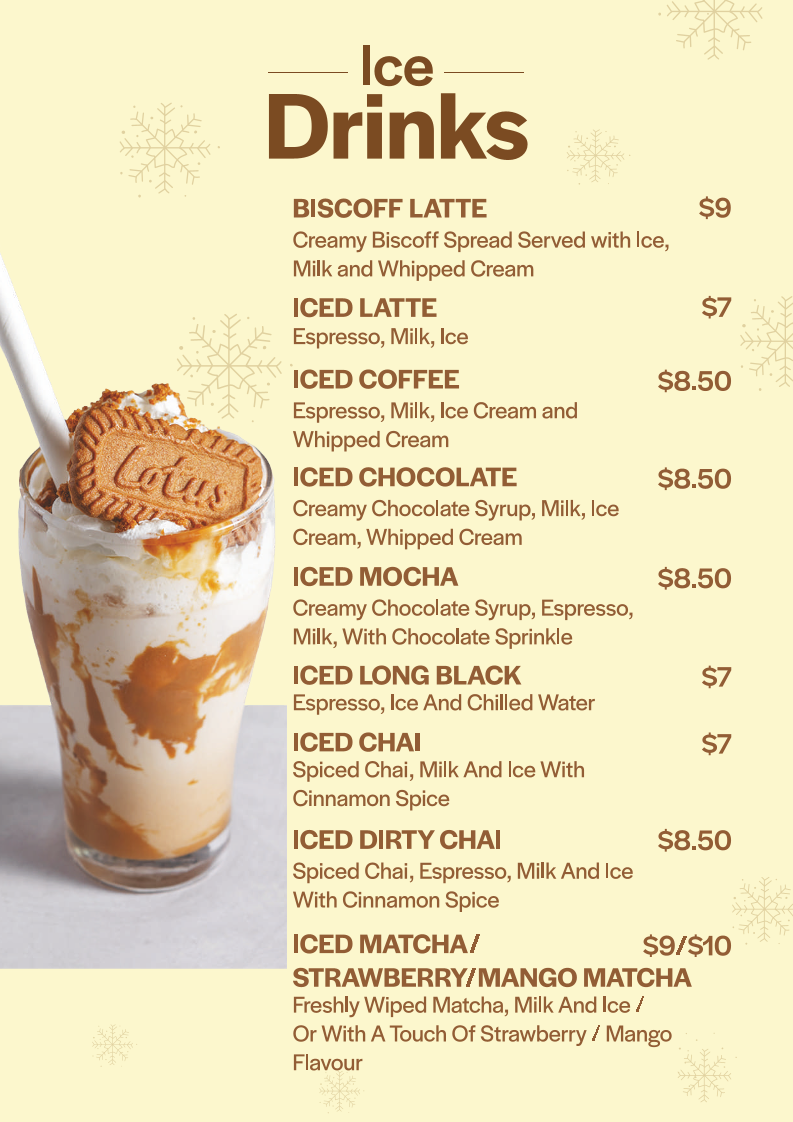 Menu, EQ Cafe & Bakehouse | Fyshwick