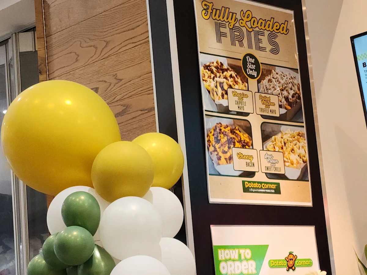 Menu, Potato Corner Cranbourne North