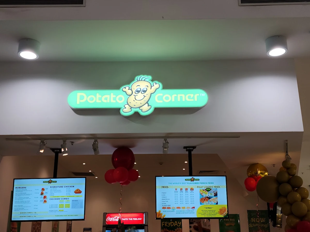 Menu, Potato Corner Cranbourne North