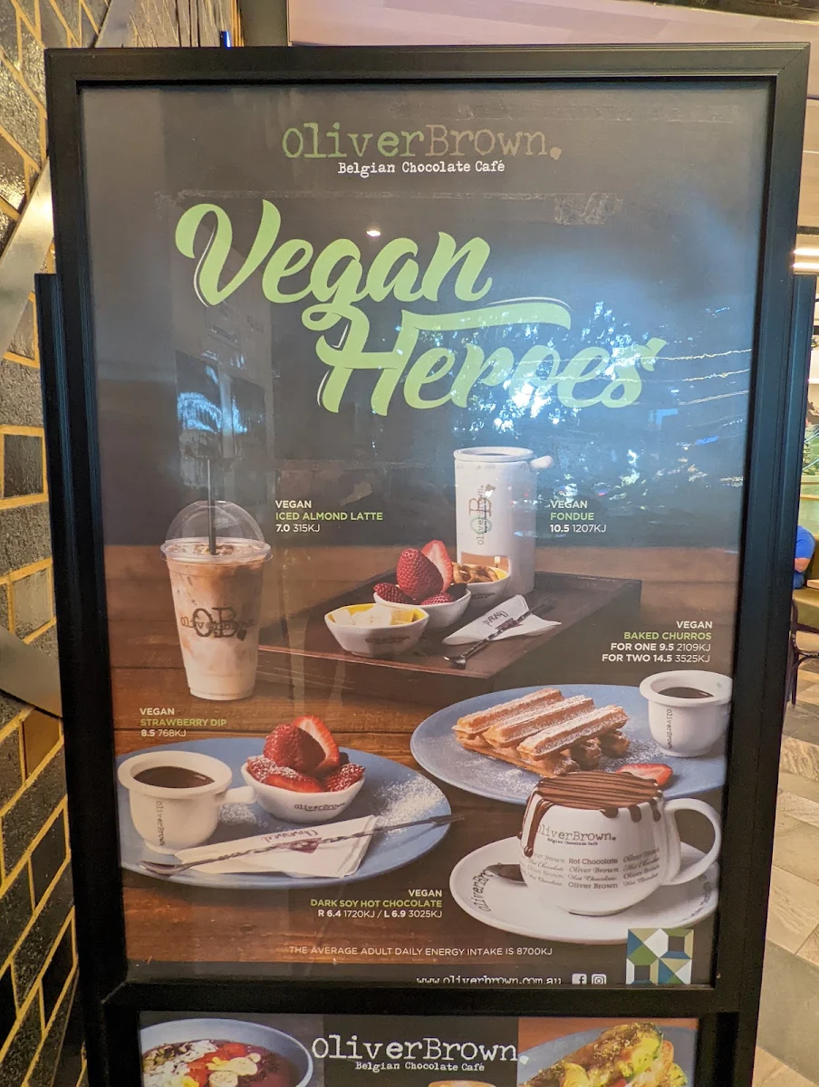 Menu, Oliver Brown