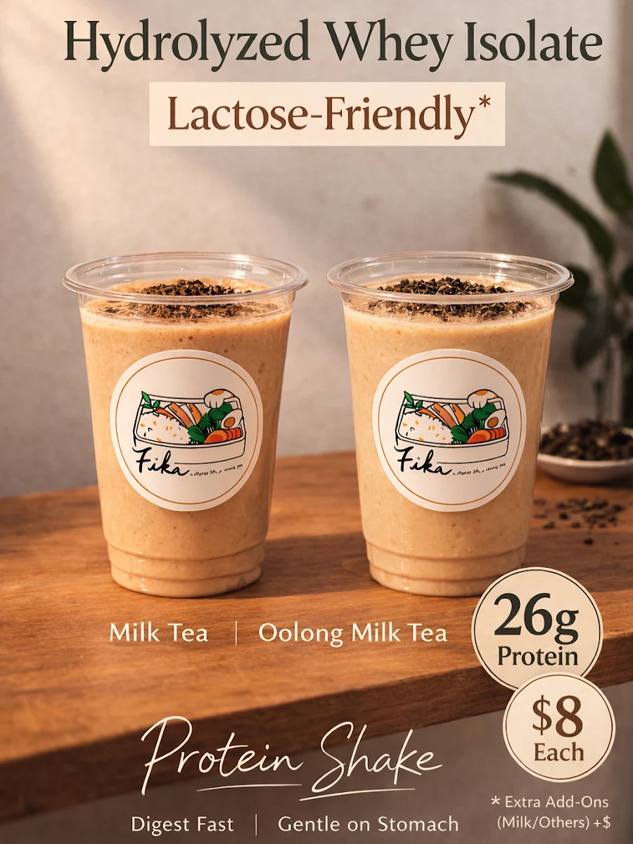 Menu, Cafe Fika