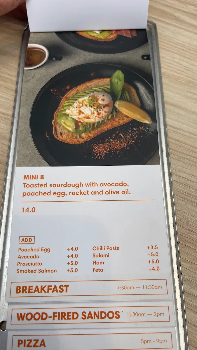 Menu, Meccanica