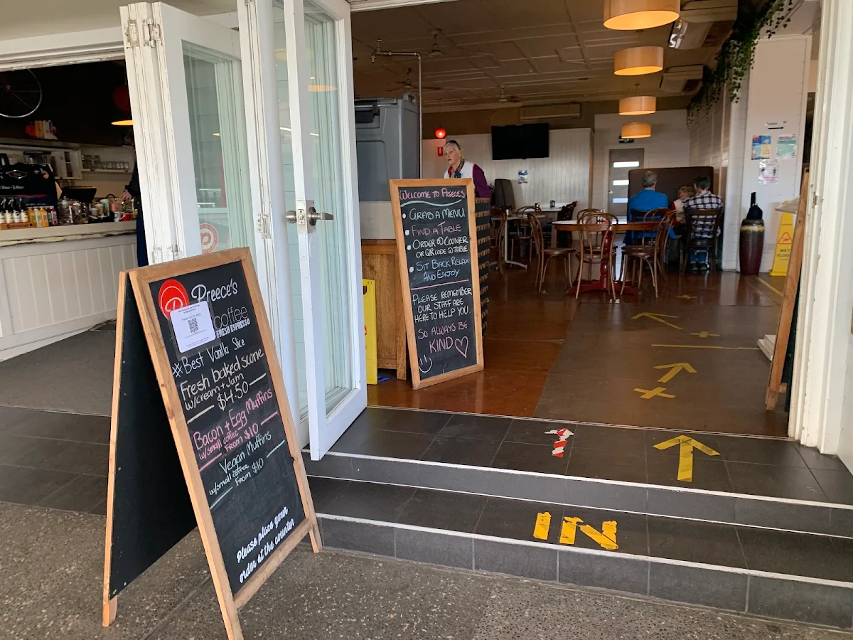 Menu, Preece's