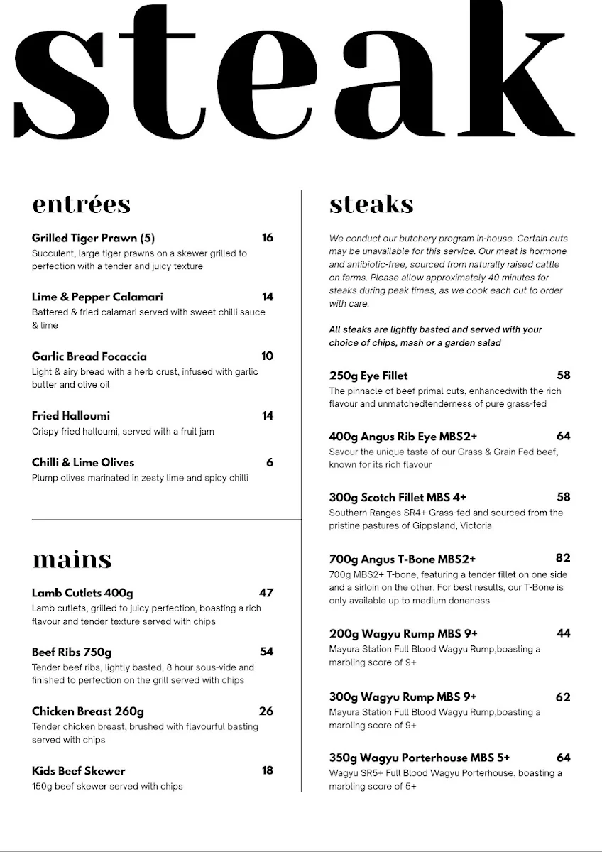 Menu photo 1