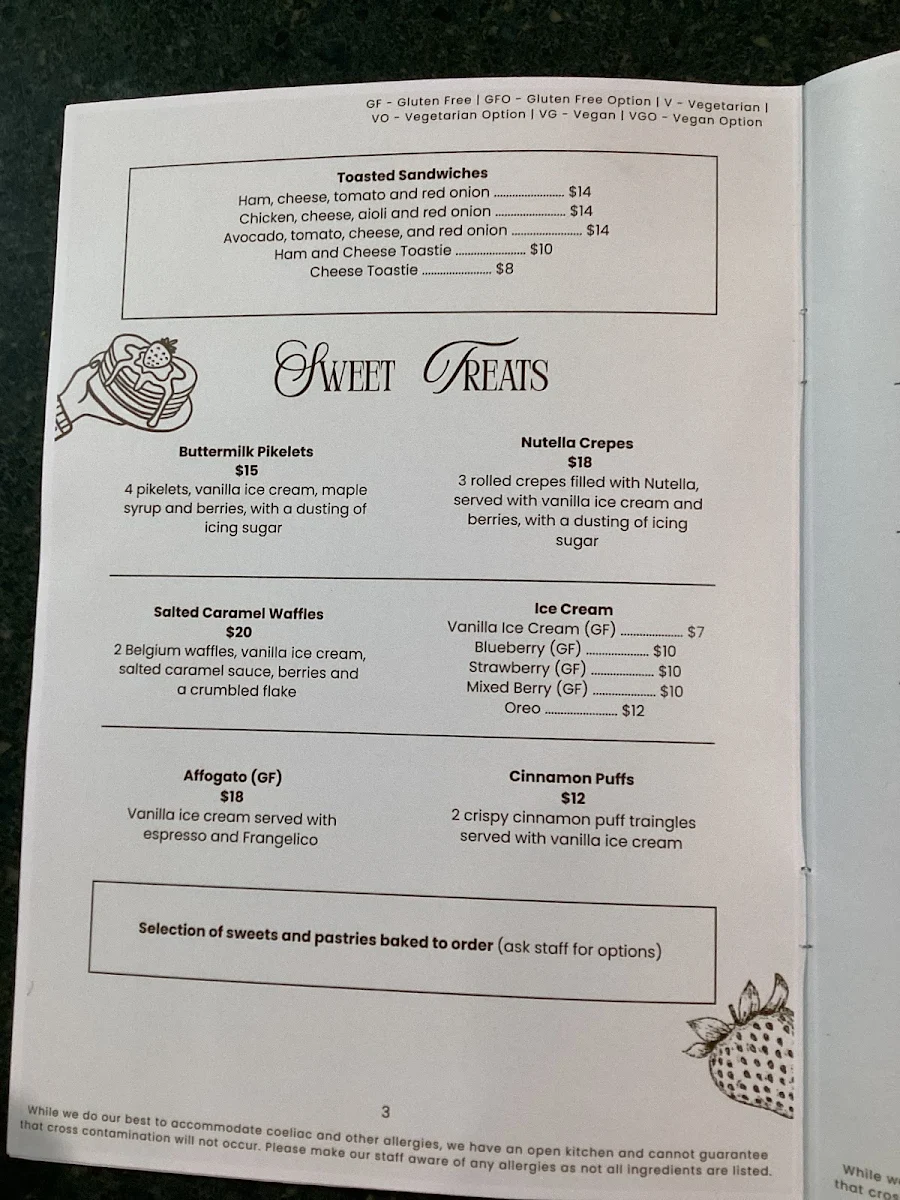 Menu, Oaky Creek Farm & Harvest Cafe | Scenic Rim