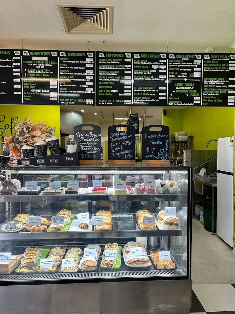 Menu, Deli Cafe redhill