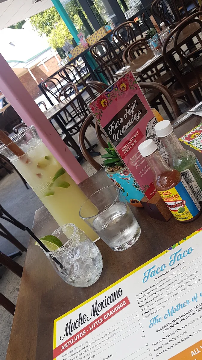 Menu, Mucho Mexicano