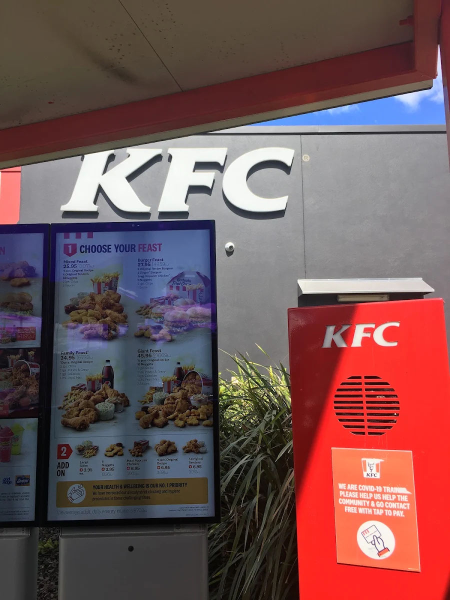 Menu, KFC Bundaberg