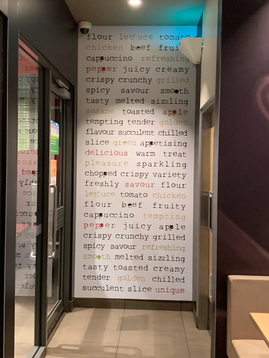 Menu, McDonald's Kilsyth