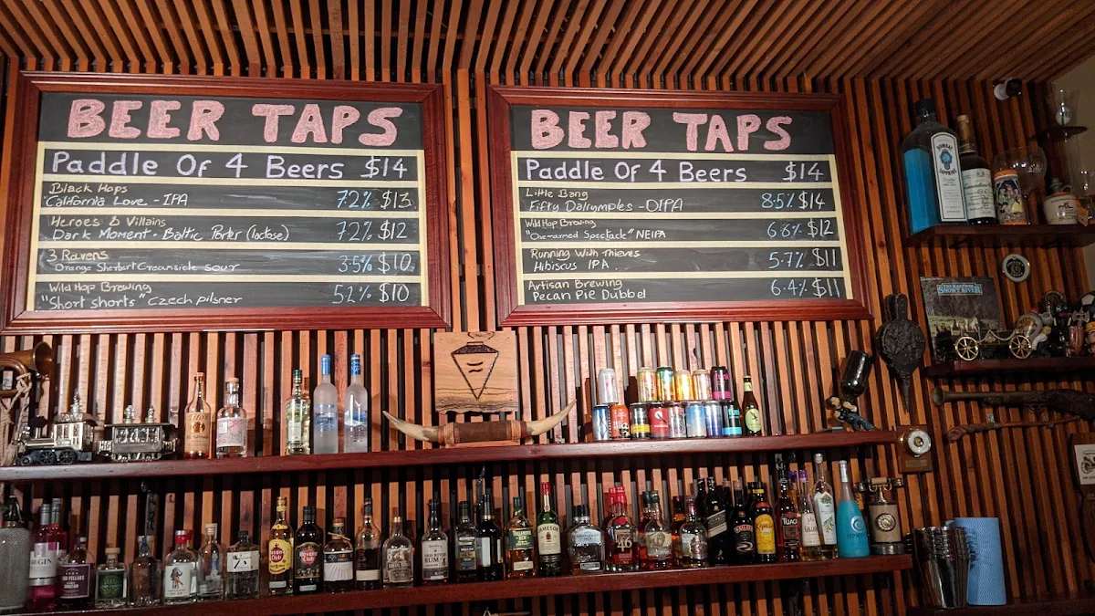 Menu, Beerpourium