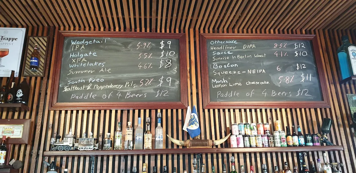 Menu, Beerpourium