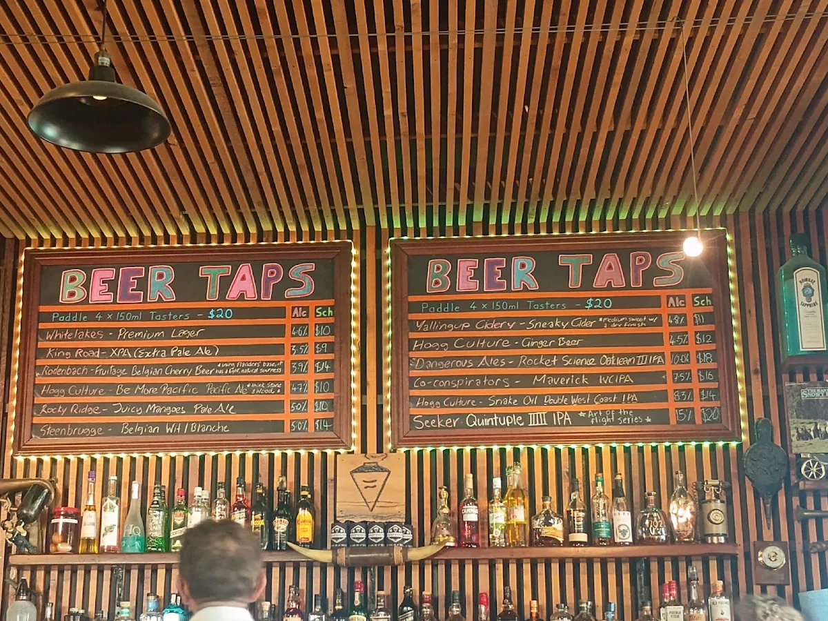 Menu, Beerpourium