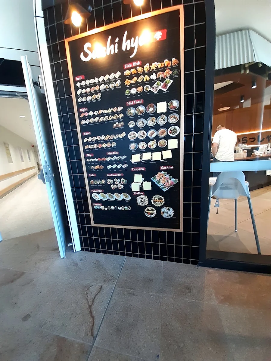 Menu, SUSHI HYO (YAMANTO)