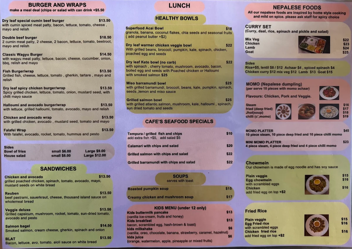 Menu photo 1