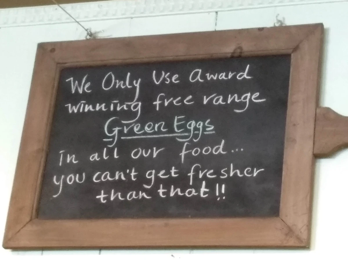 Menu, Sugardough