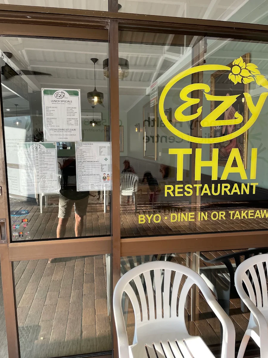 Menu, EZY Thai Restaurant - Currumbin Fair