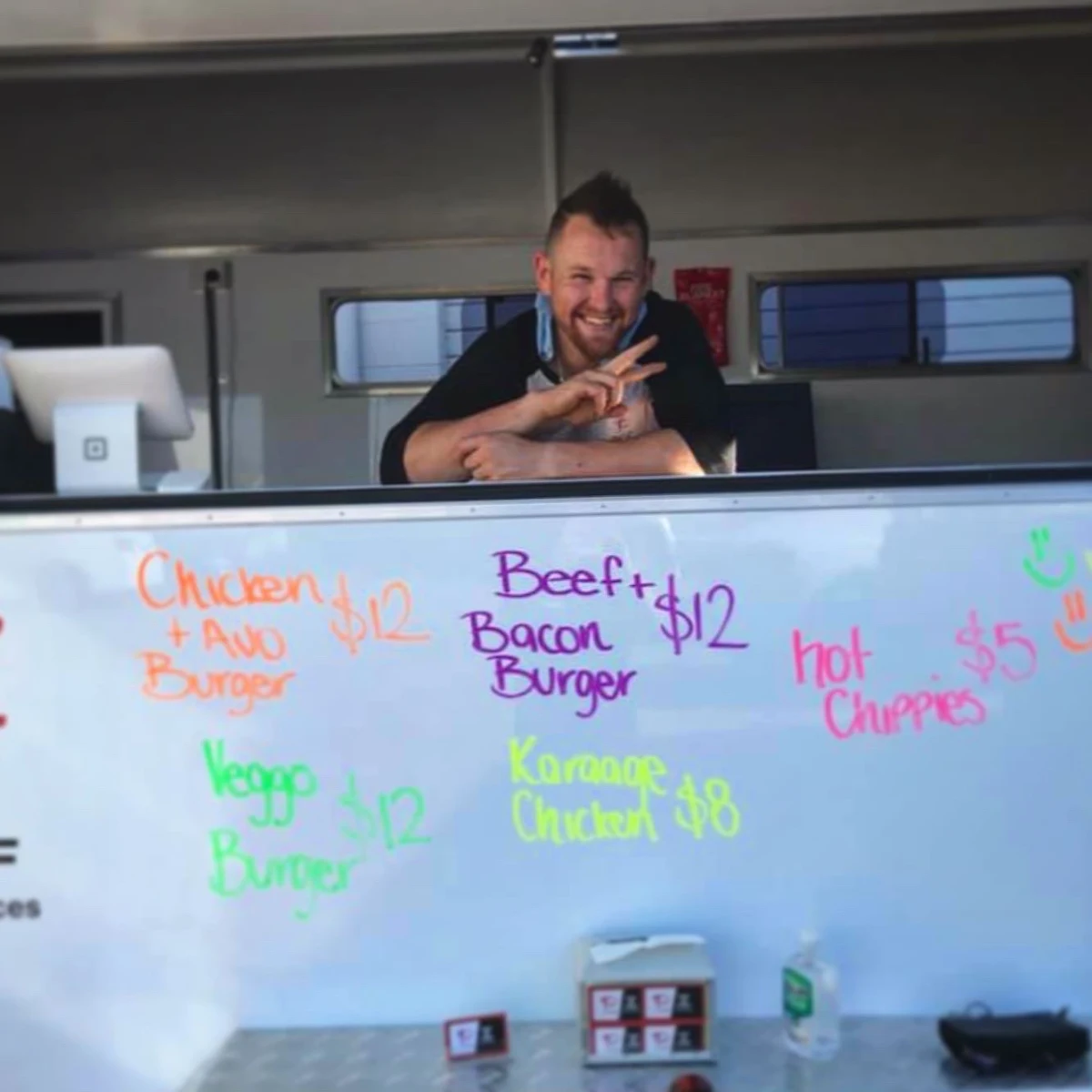 Menu, Pop Up HQ - Pop Up Chef Food Services