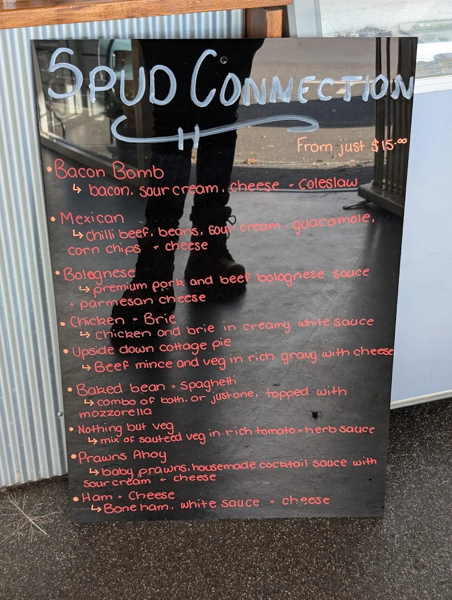 Menu, Caffeine Connection