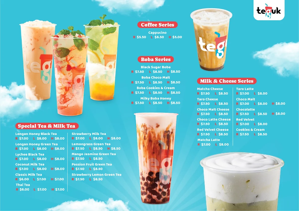 Menu, Little Indo Town