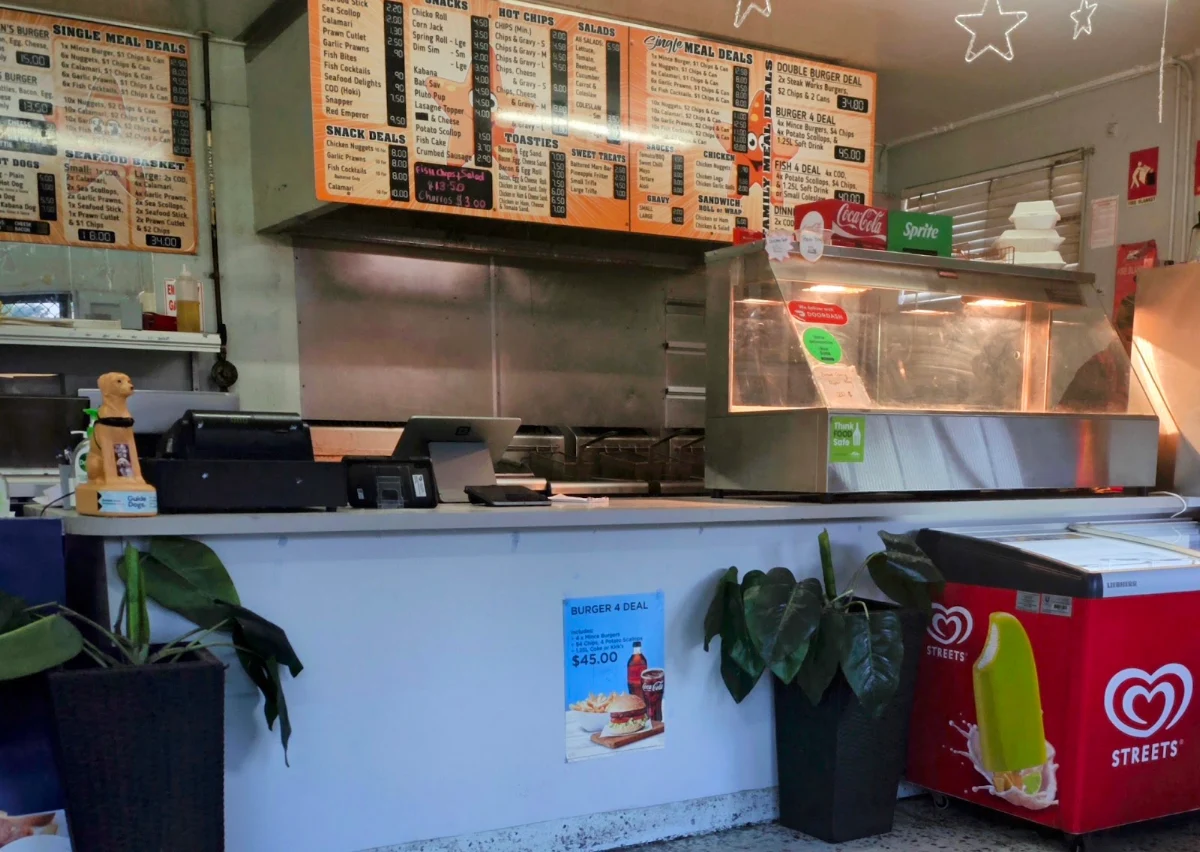 Menu, Star Fish & Chips