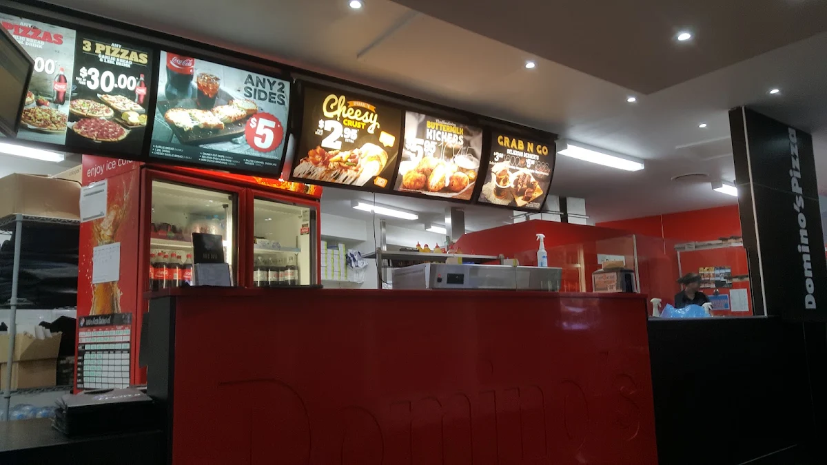 Menu, Domino's Pizza Wollongong City