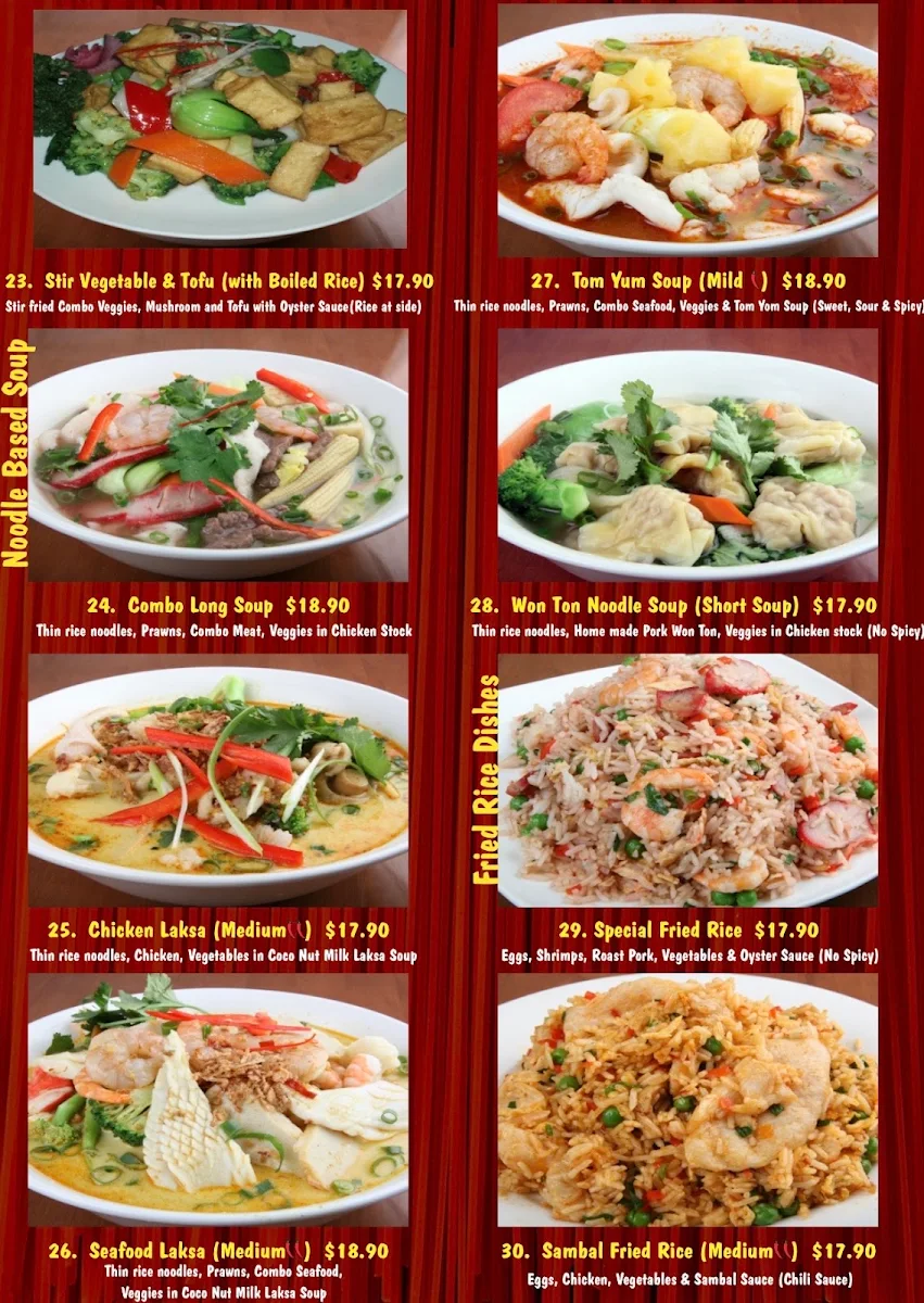 Menu, BellyGood Noosa Heads