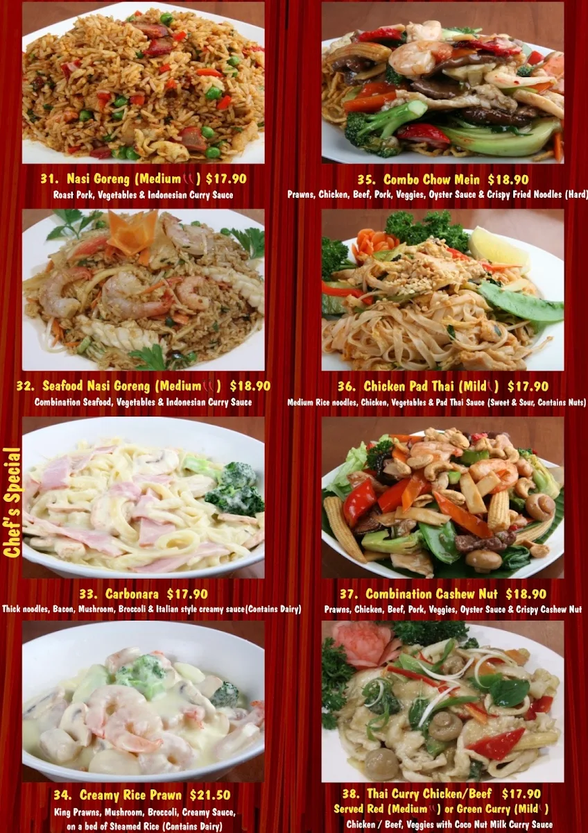 Menu, BellyGood Noosa Heads
