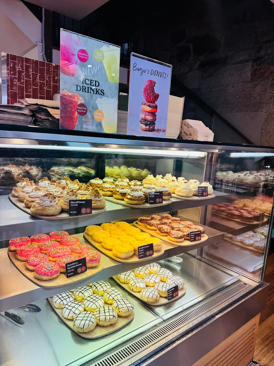 Menu, Banjo’s Bakery Café – Salamanca
