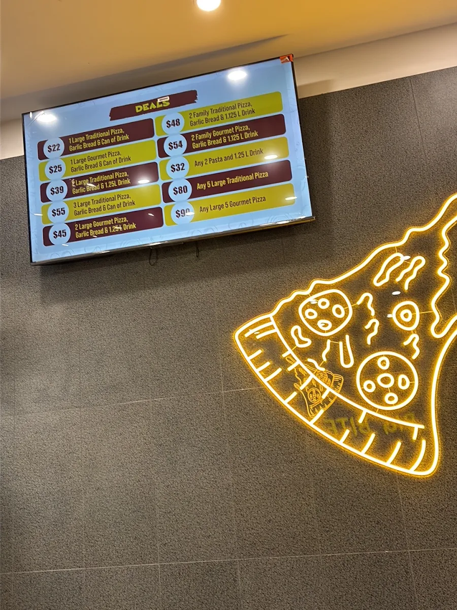 Menu, Big Bite Pizza - Wollert