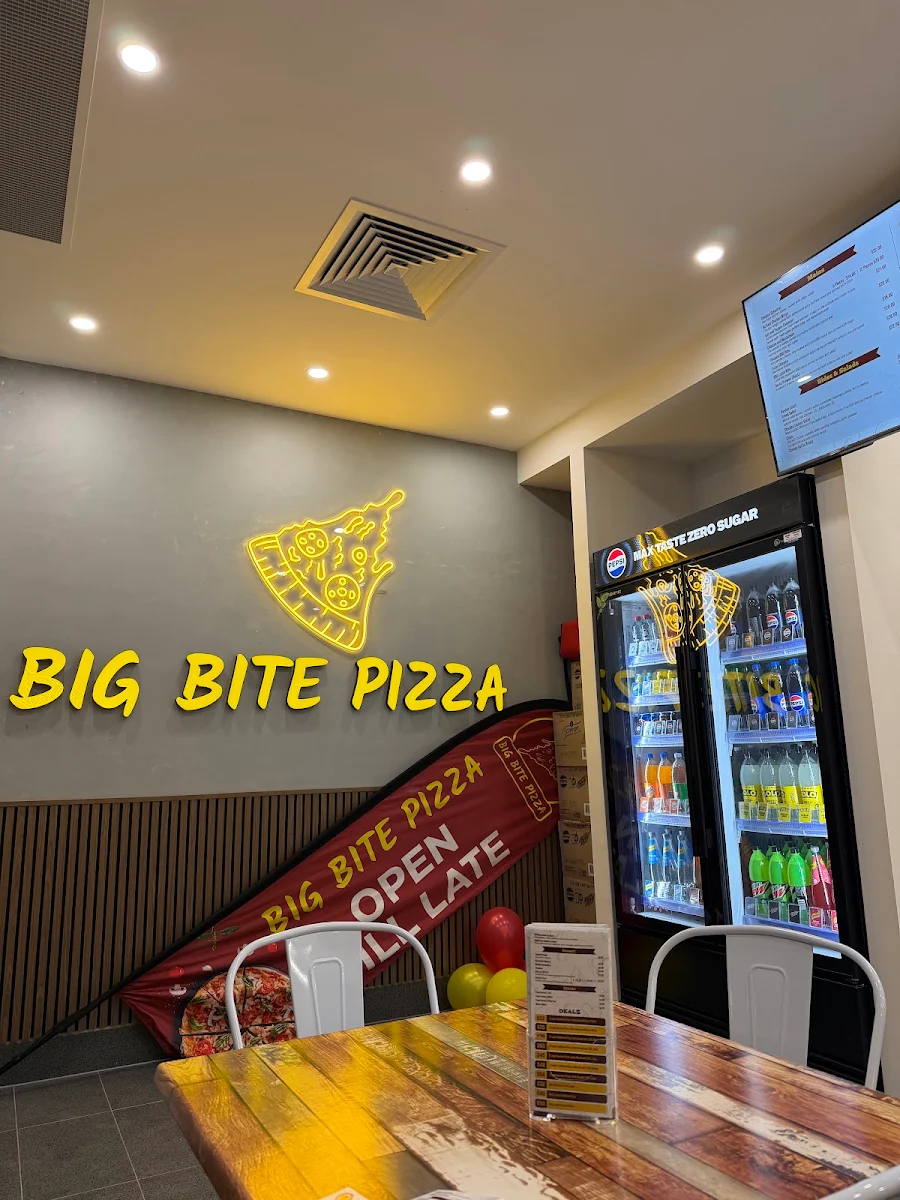 Menu, Big Bite Pizza - Wollert