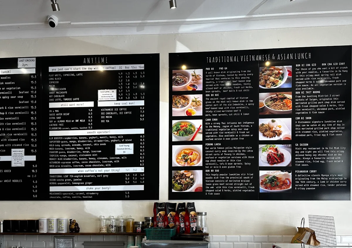 Menu, High On 55