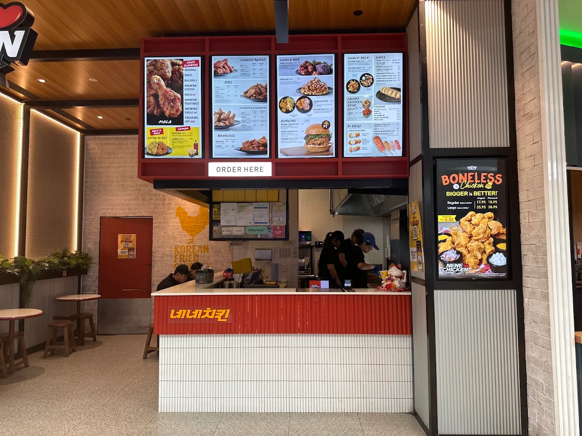 Menu, NeNe Chicken Emporium